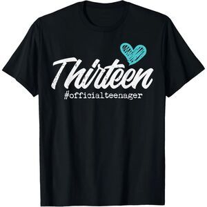 Thirteen #officialteenager tee